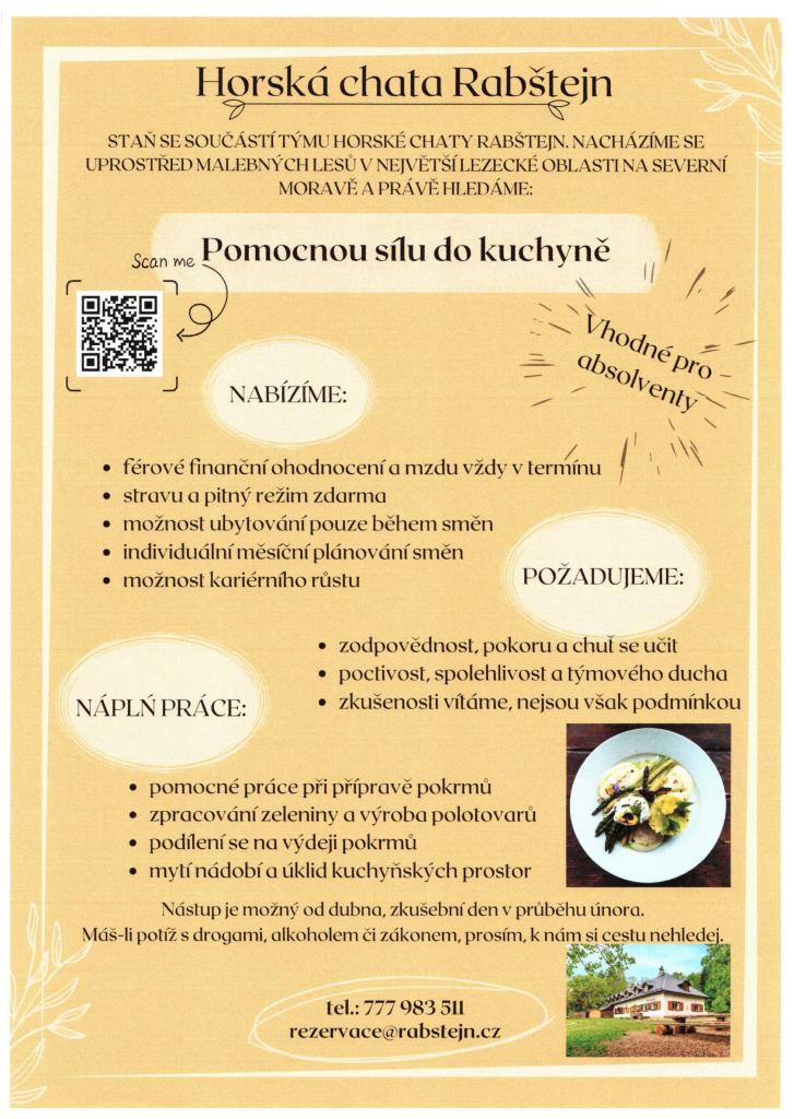 nabídka pracovního místa