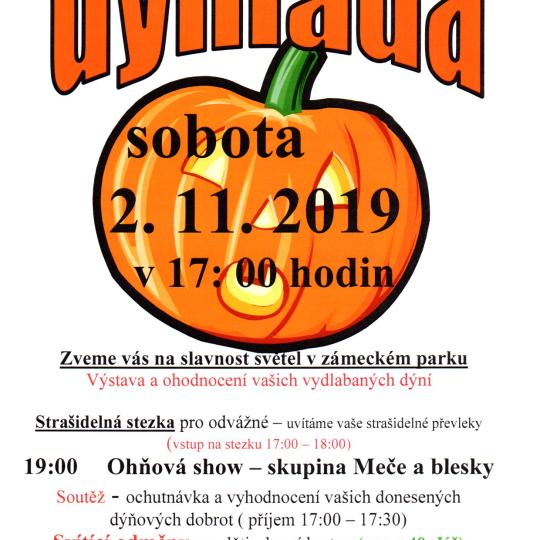 Dýniáda - slavnost světel