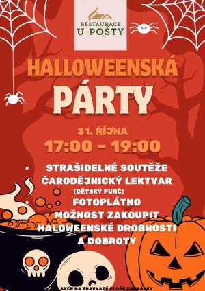 strašidelná party s čarodějnicemi