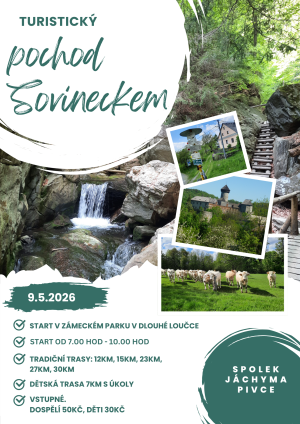 turistický pochod v parku